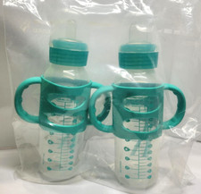 Dr. Brown's 8 oz Milestone Teal Bottles with Sipper-Handles