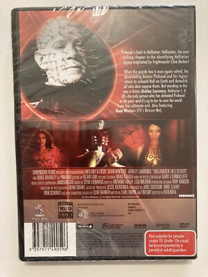 HELLRAISER Hellseeker DVD - Evil, Deadly, Immortal New | eBay