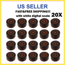 20pcs Volume Tone Control Guitar Speed Knobs Replacement Button for LP Guitar US