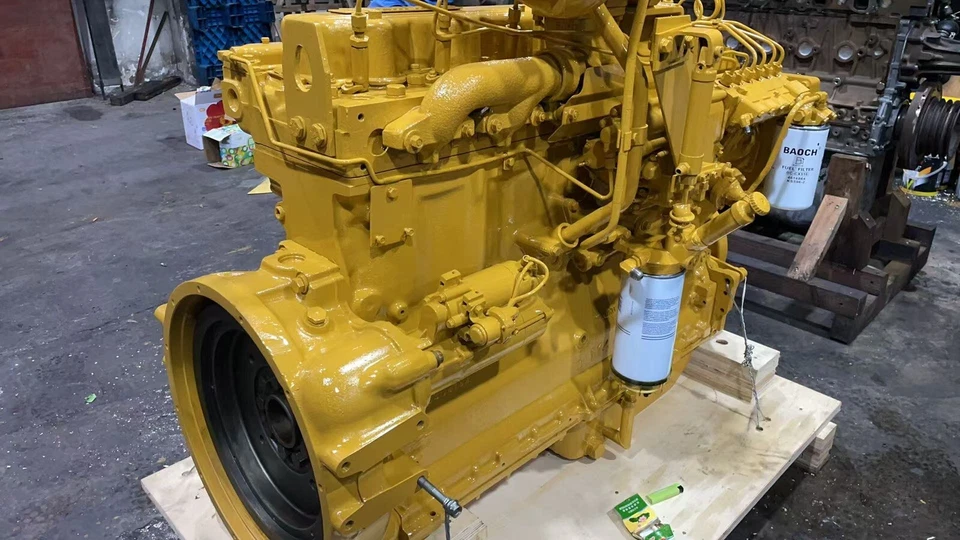 Camión volquete excavadora Caterpillar 330B depósito parcial motor 357 industria 3306 Foto 3 de 4