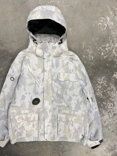 2007 Vintage Quiksilver x Futura x Maharishi DPM Jacket Antarctic Parka mens XL - Picture 3 of 11