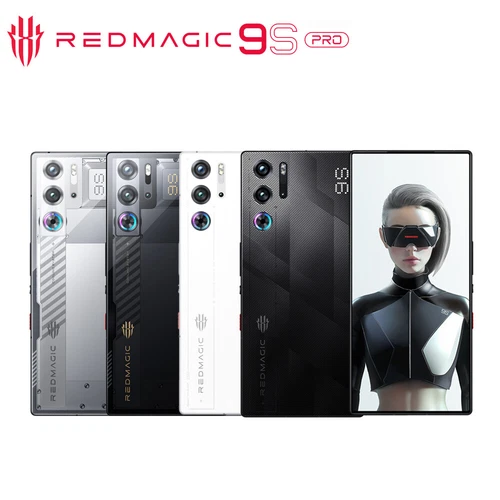 Red Magic 9S Pro Snapdragon 8 Gen 3 Gaming Phone 256-512GB 12-16GB RAM 6.8 in US