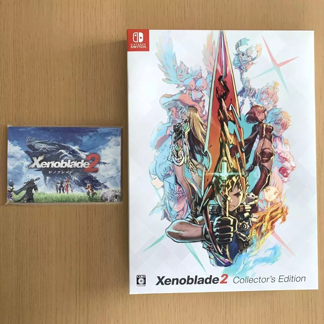 Nintendo Switch Xenoblade 2 Collectors Edition w/Soundtrack Steelbook Japan
