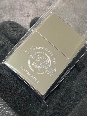 Zippo oil Lighter Hard Rock CAFE LAUDERDALE Made in 1999