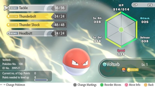 * NON SHINY * Choose Your Level 1 Pokemon 0AV 6IV Let's Go Pikachu Eevee LGPE - Picture 125 of 195