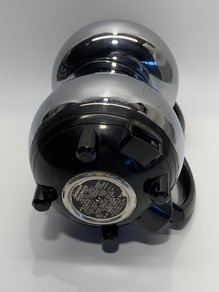 Vintage SUNBEAM COFFEEMASTER Model C30C Chrome Electric Percolator