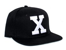Malcolm X Hat 3D Embroidered By Any Means Necessary Cap Black Snap Closure