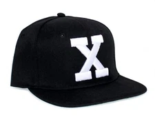 Malcolm X Hat 3D Embroidered By Any Means Necessary Cap Black Snap Closure