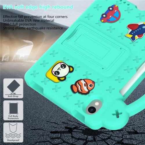 Kids Portable Shockproof Stand Case For iPad (A16) 11th Gen Air 11 in M2 M3 2025 - Picture 48 of 62