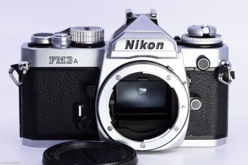 Nikon Fm3A FM3 A film body chrome - no more cell