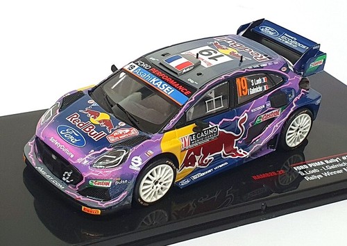 Ixo 1/43 Scale RAM828.22 - Ford Puma Rally1 #19 Winner Monte Carlo 2022
