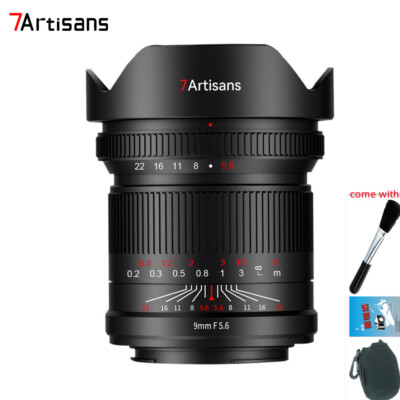 7Artisans 9mm F5.6 Ultra Wide Angle Full Frame Lens for Sony E mount Camera A9