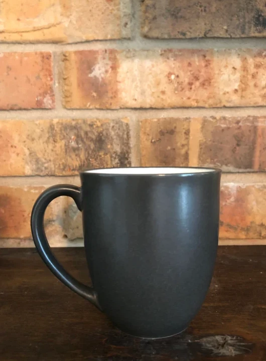 TAZA DE CAFÉ NORITAKE COLORWAVE GRAFITO 12 OZ GRES NEGRO MATE 8034 NUEVA Foto 3 de 4