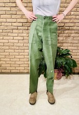 Vintage 60s/70s Vietnam War Army Uniform Trousers OG-107 Sateen Pants 28x31