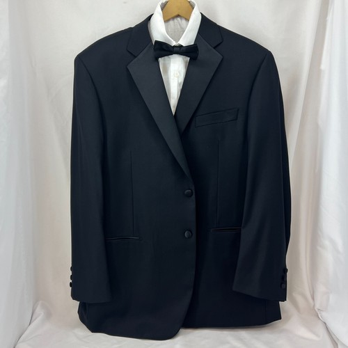 Pronto Moda Mens 48L Super 140s Merino Wool Performa Stretch Suit Jacket Tux - Picture 2 of 20