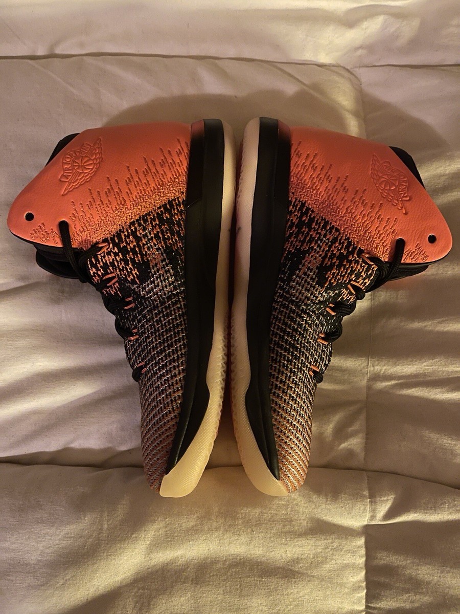 シューズ(男性用) AIR JORDAN 31 SHATTARED BACKBOARD JORDAN 31 SHATTERED BACKBOARD BLACK ORANGE BASKETBALL SHOES