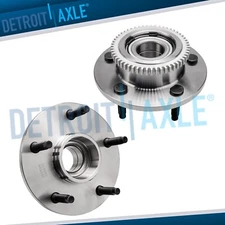 RWD Pair (2) Front Wheel Bearing and Hub Assembly for 2000 2001 Dodge Ram 1500