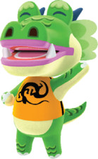 Drago Animal Crossing New Horizons Amiibo NFC Card - Or Any Character You Want