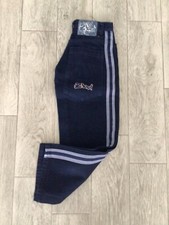 BOYS / KIDS B.BOI WIDE LEG BAGGY SCATE JEANS IN NAVY BLUE DENIM SIZE W24 - 7-8 Y