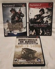 Sony Playstation 2 Game Lot PS2 Medal Of Honor Frontline / Vanguard And More