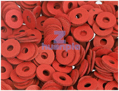 20~100Pcs Red Insulating Fiber Washer Standard Metric Flat Washers M3 5 6