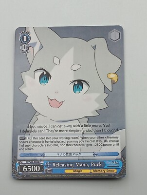 Weiß Schwarz Re:Zero Einzelkarte Puck NM