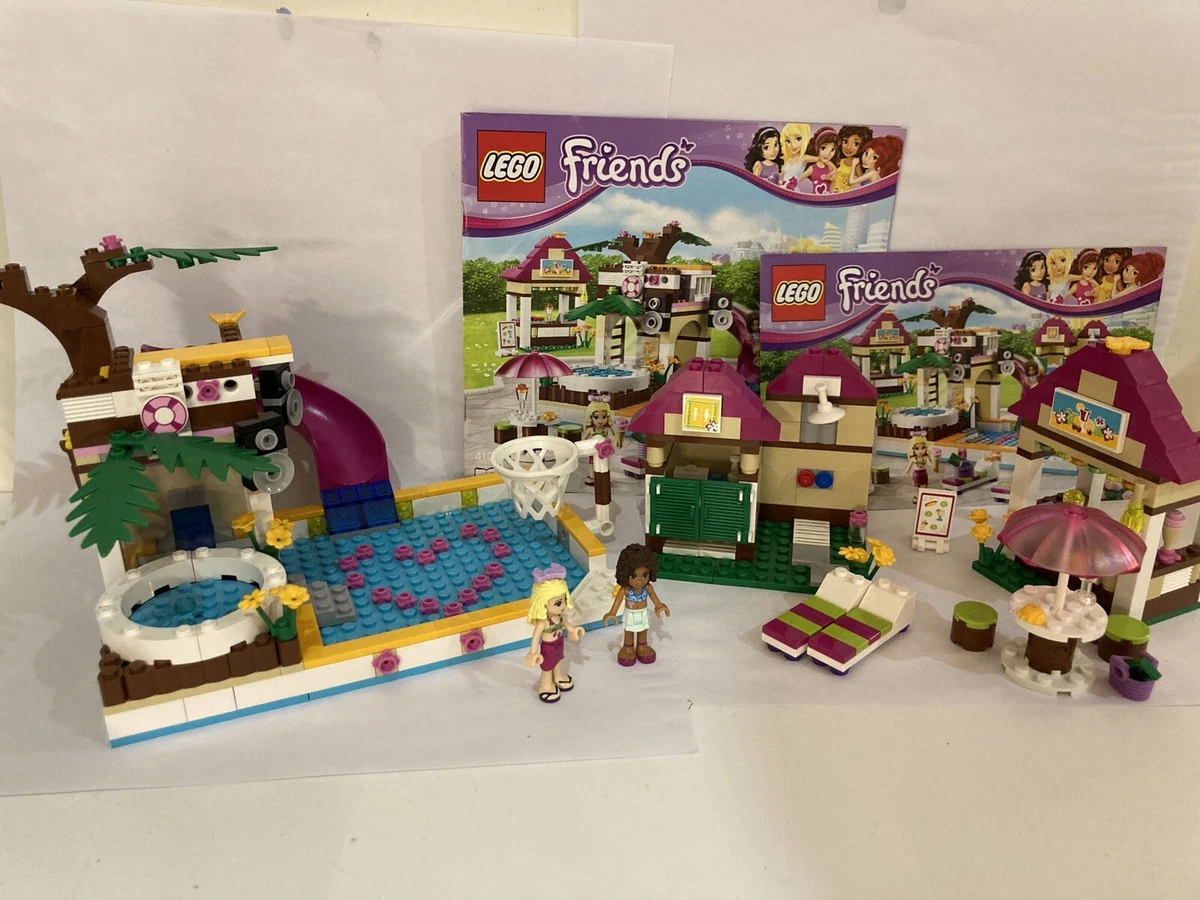 Ynkelig Hviske lag Lego Friends 41008 Heartlake City Pool Complete,clean with instructions,  see txt | eBay