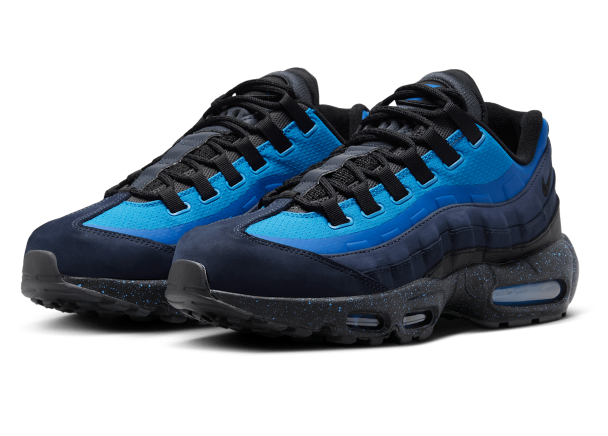 ナイキエアマックス95Stash　BlackandHarbor Blue27.5 NIKE公式】エア マックス 95 x スタッシュ 'Black and Harbor