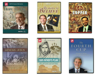 THE BEST OF DR. SCOTT HAHN (INCLUDING HOPE TO DIE) GEM.  A 6-DVD COMBO.FROM EWTN
