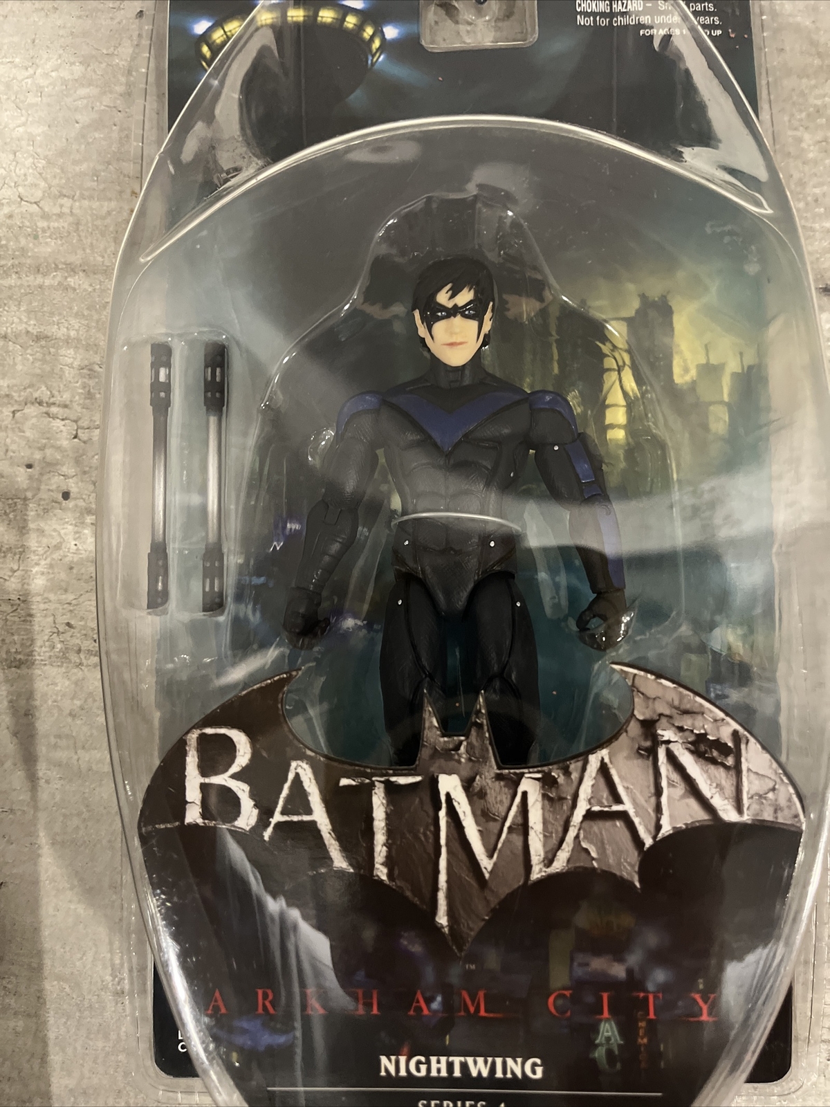 DC Direct Collectibles Batman Arkham City Series 4 Nightwing Action Figure New
