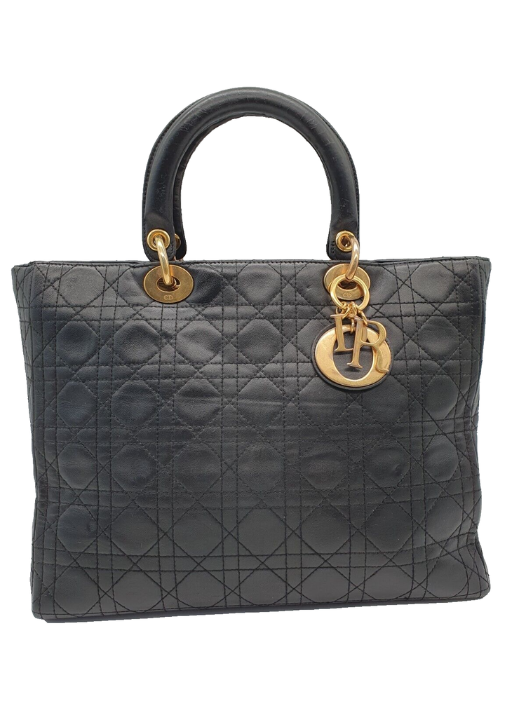 Authentic dior lady dior vintage handbag
