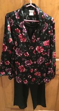 Beautiful Satin Pajama Set  Soft  Cozy   