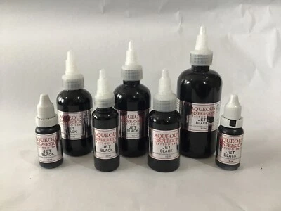 AQUEOUS DISPERSION INK Aqueous Dispersion Tattoo Ink 15-30-75-150ml TRIBAL Black Inspire UK