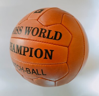 Swiss World Champion FIFA world cup 1954 match ball 100% leather