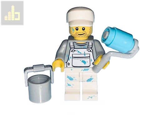 LEGO EL DECORADOR (2013) - DE LA SERIE DE MINIFIGURAS COLECCIONABLES 10 - NUEVO - Imagen 1 de 4