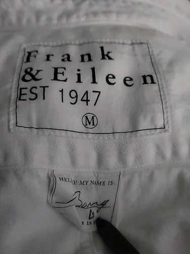 Frank & Eileen Mujer Banny Tejido Abotonado, Blanco, MEDIANO - Imagen 7 de 11