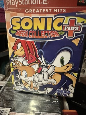 Sonic Mega Collection Plus Sony PlayStation 2 PS2 Greatest Hits Complete
