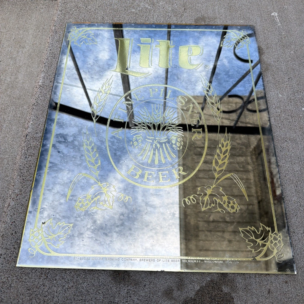 Miller Lite Mirror In Collectible Breweriana Mirrors for sale | eBay