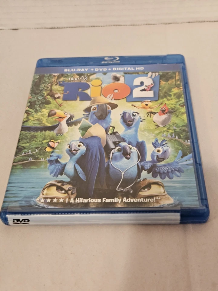 RIO 2 Blu-Ray & DVD ~NEW - Image 3 of 3