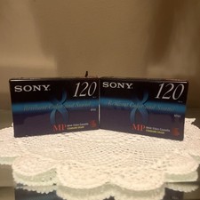 Sony P6-120MP 8mm Video Cassette Tapes 120 Min 8 MP Standard Grade Lot 2