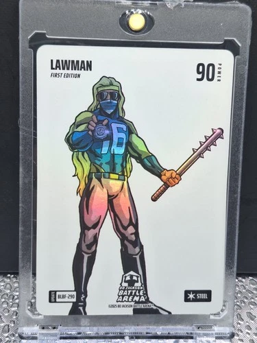 Bo Jackson Battle Arena 1st Ed Lawman (Trevor Lawrence) White Blizzard Steel