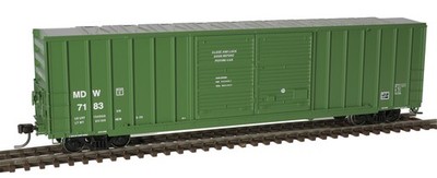Atlas HO Scale FMC 5503 52' Double-Door Boxcar Minnesota, Dakota & Western #7101