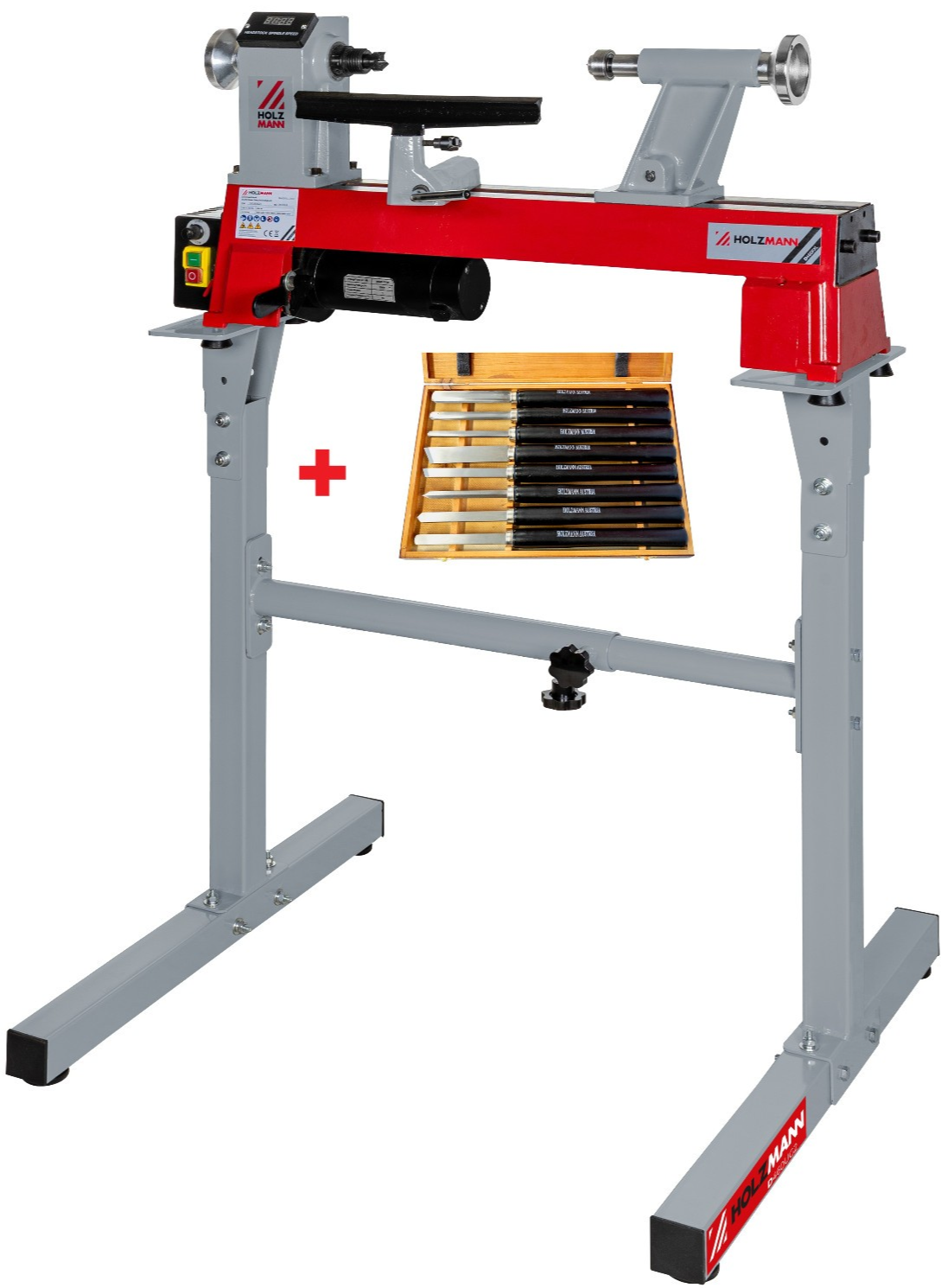 Holzmann Drechselbank D460FXL SET +8 Drechseleisen H8TLG+Schnellspannfutter+Dorn - Image 4