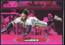 2024 Stadium Club #64 Ozzie Albies Pink Foil