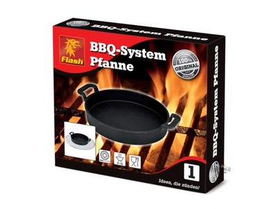 FLASH - BBQ-System Pfanne Ø 30 cm   aus porzellanemailliertem Gusseisen