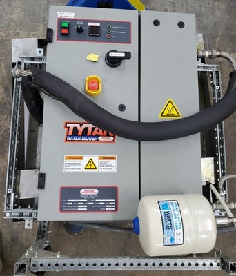 Process Technology TY-027 TYTAN In-line Water Heater, 27kW 480V 3~Phase, AS-IS