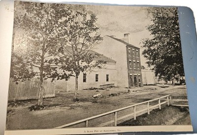 Antique  Slave Pen  Alexandria VA Photo Print 1315 Duke St Historic Building