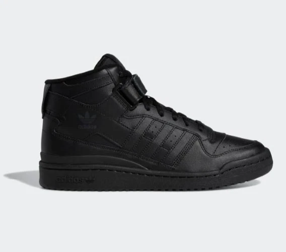 adidas Forum Mid Black | eBay