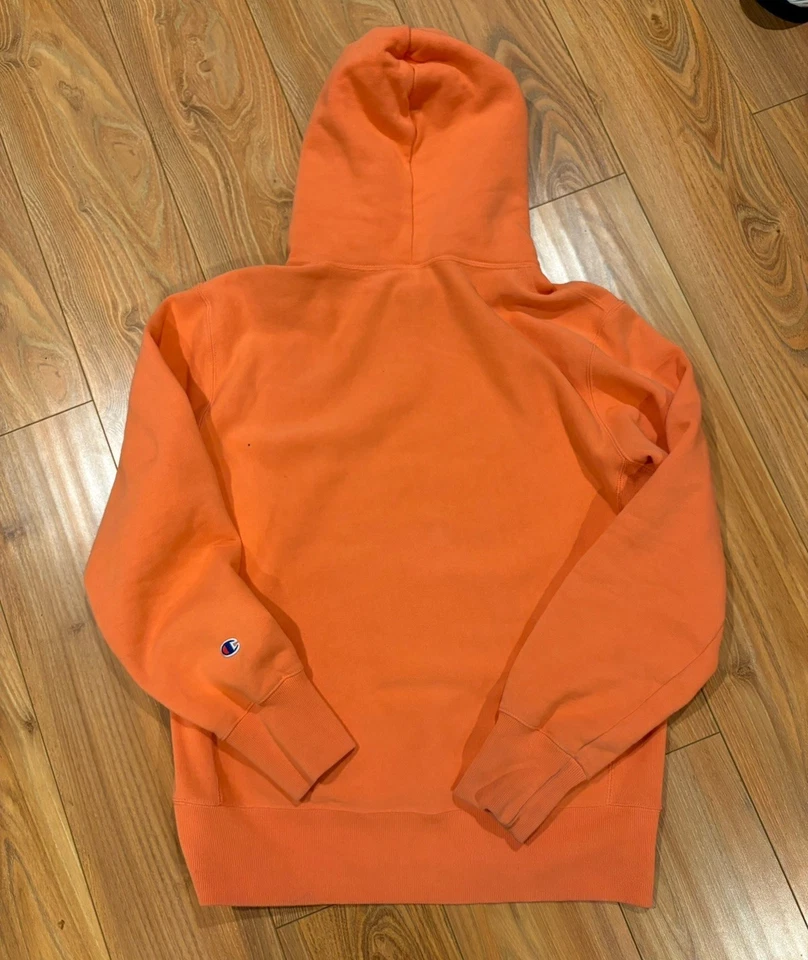 1970’s Champion Sweater Men Large Adult Peach Hoodie Vintage  Reverse Weave - Image 4 of 4