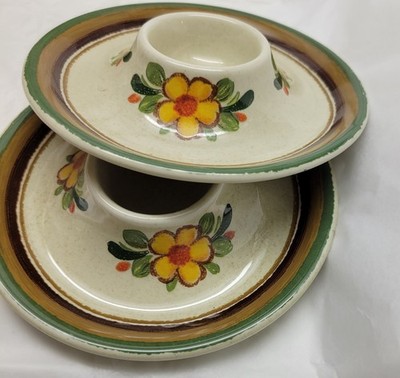 Winterling Bavaria Germany Egg Cup Set Of Two Hard To Find